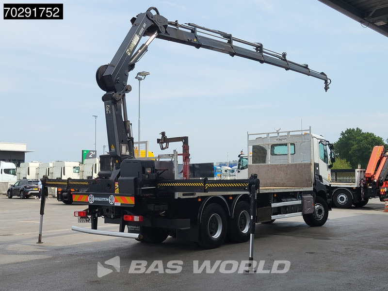 Renault K 380 6X4 HIAB X-HIDUO 188 E-5 Crane Steelsuspension Big-Axle Automatic Euro 6 - Dropside/ Flatbed truck, Crane truck: picture 5 Renault K 380 6X4 HIAB X-HIDUO 188 E-5 Crane Steelsuspension Big-Axle Automatic Euro 6 - Dropside/ Flatbed truck, Crane truck: picture 5