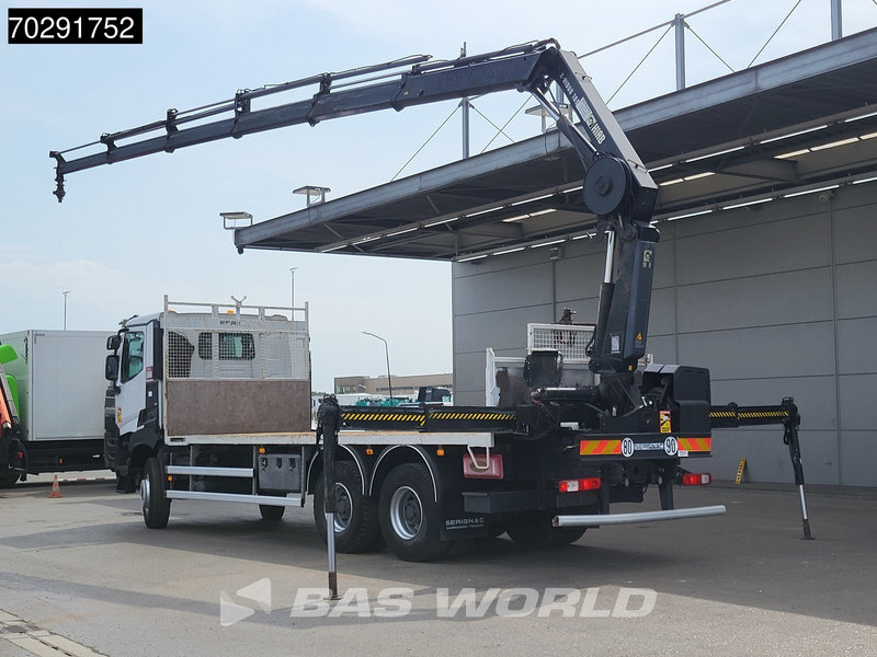 Renault K 380 6X4 HIAB X-HIDUO 188 E-5 Crane Steelsuspension Big-Axle Automatic Euro 6 - Dropside/ Flatbed truck, Crane truck: picture 2 Renault K 380 6X4 HIAB X-HIDUO 188 E-5 Crane Steelsuspension Big-Axle Automatic Euro 6 - Dropside/ Flatbed truck, Crane truck: picture 2