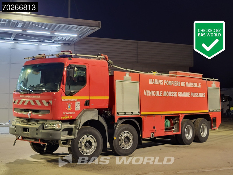 Renault Kerax 400 8X4 Feuerwehr Telma 12000L Manual Steelsuspension Euro 2 - Fire truck: picture 1 Renault Kerax 400 8X4 Feuerwehr Telma 12000L Manual Steelsuspension Euro 2 - Fire truck: picture 1