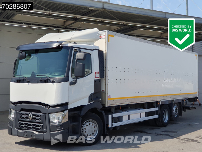Renault T 380 T 6X2 2500kg Ladebordwand Automatic Euro 6 - Box truck: picture 1 Renault T 380 T 6X2 2500kg Ladebordwand Automatic Euro 6 - Box truck: picture 1