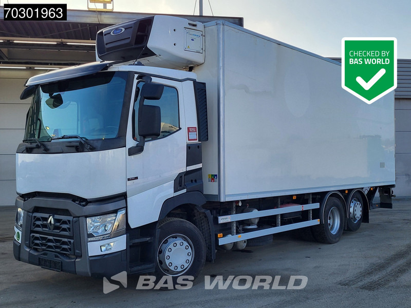 Renault T 430 6X2 Carrier SUPRA 1150 Mt 2000kg Ladebordwand Lift Axle Automatic Euro 6 - Refrigerator truck: picture 1 Renault T 430 6X2 Carrier SUPRA 1150 Mt 2000kg Ladebordwand Lift Axle Automatic Euro 6 - Refrigerator truck: picture 1