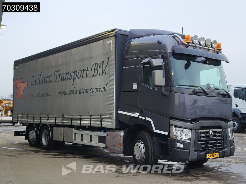 Renault T 430 T 6X2 NL-Truck curtainsides Forklift preparation Steering axle Automatic Euro 6 - Curtainsider truck: picture 3 Renault T 430 T 6X2 NL-Truck curtainsides Forklift preparation Steering axle Automatic Euro 6 - Curtainsider truck: picture 3