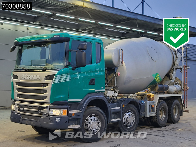 Scania G410 8X4 9m3 Intermix Mixer Full Steel suspension Euro 6 - Concrete mixer truck: picture 1 Scania G410 8X4 9m3 Intermix Mixer Full Steel suspension Euro 6 - Concrete mixer truck: picture 1