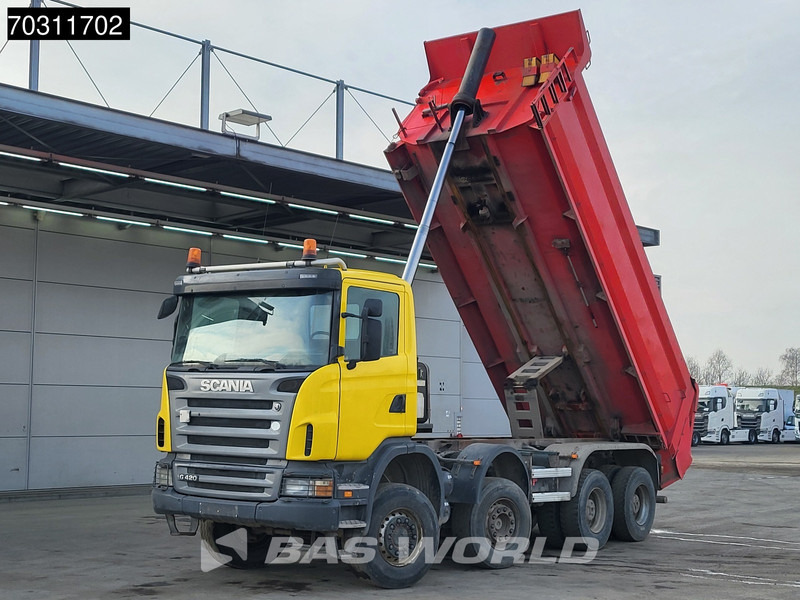 Scania G420 G 8X6 8x6 18m3 KH Kipper Steel suspension Big-Axle Euro 4 - Tipper: picture 2 Scania G420 G 8X6 8x6 18m3 KH Kipper Steel suspension Big-Axle Euro 4 - Tipper: picture 2
