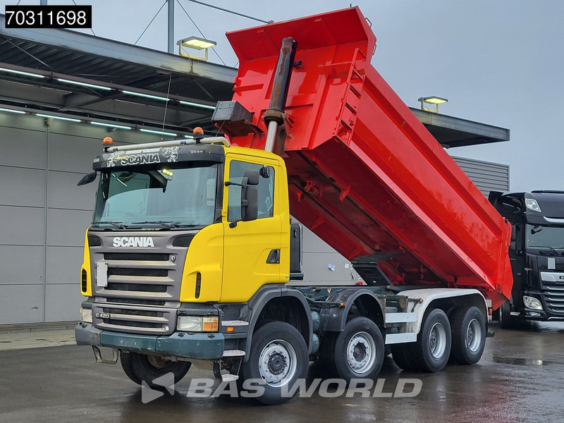 Scania G420 G 8X6 8x6 18m3 KH Kipper Steel suspension Big-Axle Euro 4 - Tipper: picture 2 Scania G420 G 8X6 8x6 18m3 KH Kipper Steel suspension Big-Axle Euro 4 - Tipper: picture 2