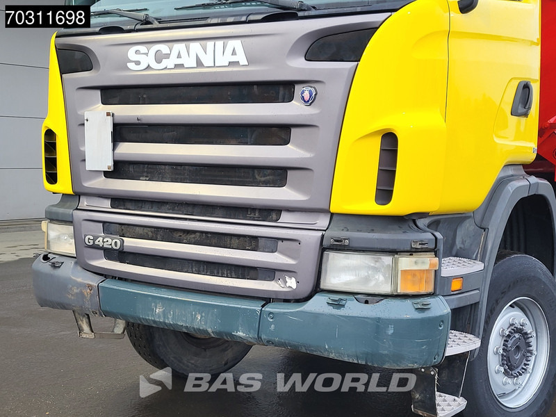 Tipper Scania G420 G 8X6 8x6 18m3 KH Kipper Steel suspension Big-Axle Euro 4: picture 11