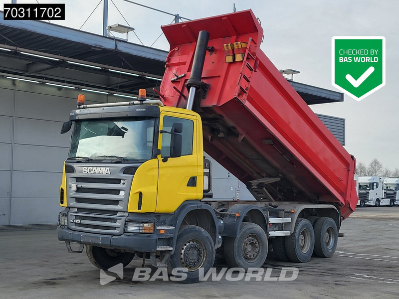 Scania G420 G 8X6 8x6 18m3 KH Kipper Steel suspension Big-Axle Euro 4 - Tipper: picture 1 Scania G420 G 8X6 8x6 18m3 KH Kipper Steel suspension Big-Axle Euro 4 - Tipper: picture 1