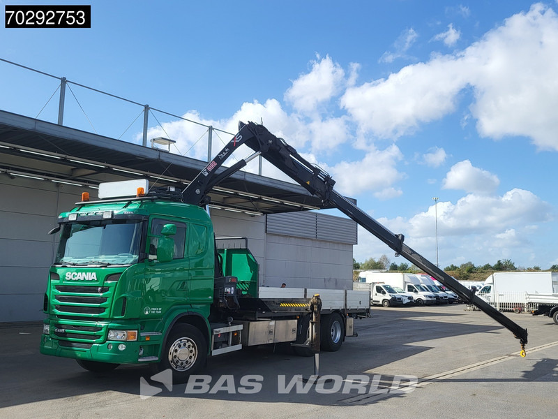 Scania G480 G 6X2 Hiab 244 EP-5 HIDUO Kran Crane Retarder Lift-Axle Euro 5 - Dropside/ Flatbed truck, Crane truck: picture 5 Scania G480 G 6X2 Hiab 244 EP-5 HIDUO Kran Crane Retarder Lift-Axle Euro 5 - Dropside/ Flatbed truck, Crane truck: picture 5
