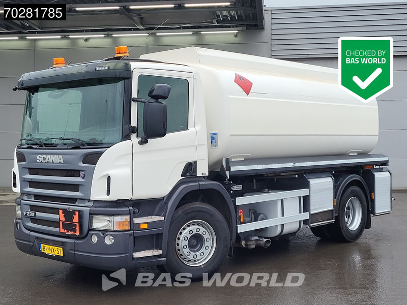 Tank truck for transportation of fuel Scania P230 4X2 NL-Truck 3 compartments 16.300 Ltr ADR 3-Pedals Euro 5: picture 1