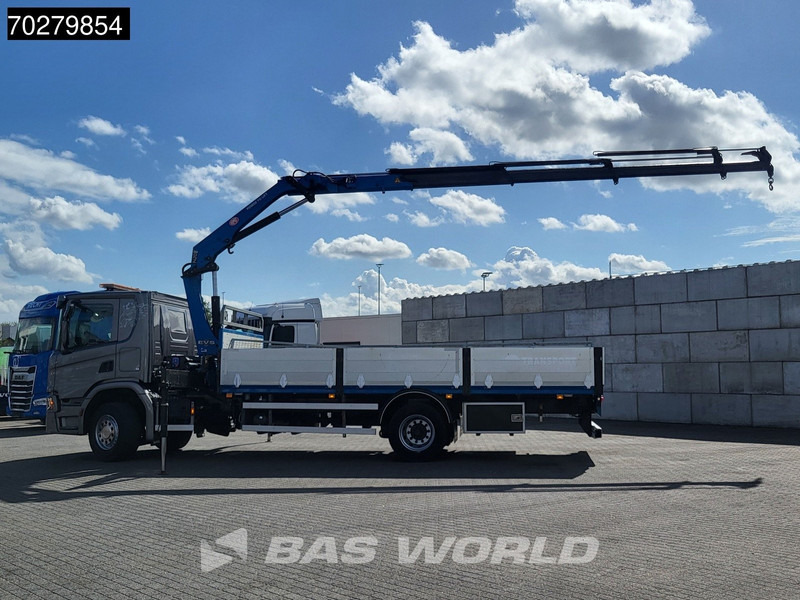 Scania P280 4X2 HMF 1420K-RC Kran Crane Automatic Euro 6 - Dropside/ Flatbed truck, Crane truck: picture 2 Scania P280 4X2 HMF 1420K-RC Kran Crane Automatic Euro 6 - Dropside/ Flatbed truck, Crane truck: picture 2