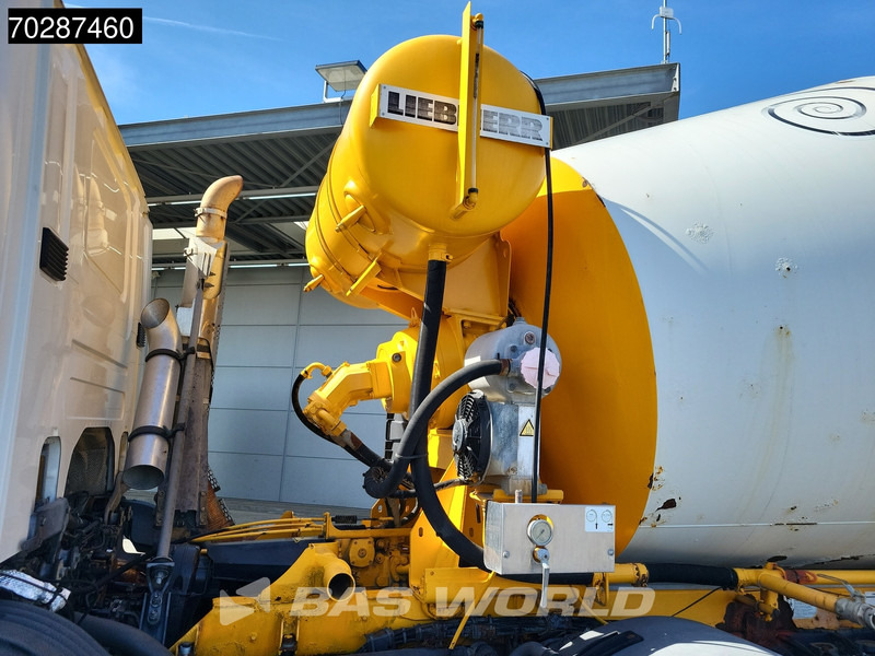 Concrete mixer truck Scania P410 8X4 9m3 Liebherr mixer 3-Pedals Steering axle Big-Axle Euro 6: picture 11