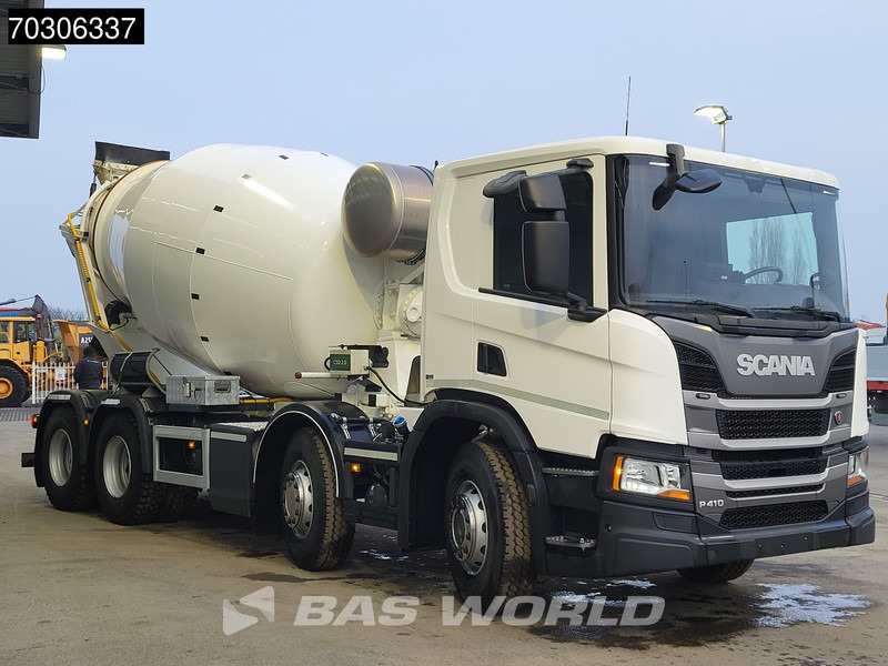 Scania P410 P 8X4 LOW Mileage! 10m3 CIFA Mixer Automatic Engine Brake Airco Euro 6 - Concrete mixer truck: picture 3 Scania P410 P 8X4 LOW Mileage! 10m3 CIFA Mixer Automatic Engine Brake Airco Euro 6 - Concrete mixer truck: picture 3