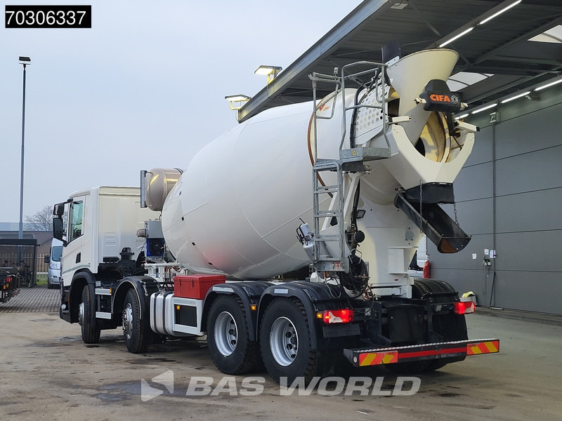 Scania P410 P 8X4 LOW Mileage! 10m3 CIFA Mixer Automatic Engine Brake Airco Euro 6 - Concrete mixer truck: picture 2 Scania P410 P 8X4 LOW Mileage! 10m3 CIFA Mixer Automatic Engine Brake Airco Euro 6 - Concrete mixer truck: picture 2