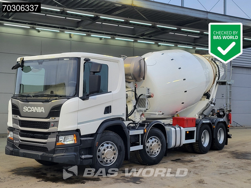 Scania P410 P 8X4 LOW Mileage! 10m3 CIFA Mixer Automatic Engine Brake Airco Euro 6 - Concrete mixer truck: picture 1 Scania P410 P 8X4 LOW Mileage! 10m3 CIFA Mixer Automatic Engine Brake Airco Euro 6 - Concrete mixer truck: picture 1
