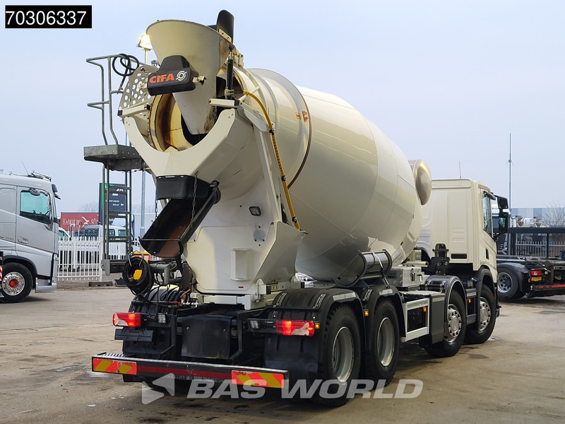 Scania P410 P 8X4 LOW Mileage! 10m3 CIFA Mixer Automatic Engine Brake Airco Euro 6 - Concrete mixer truck: picture 5 Scania P410 P 8X4 LOW Mileage! 10m3 CIFA Mixer Automatic Engine Brake Airco Euro 6 - Concrete mixer truck: picture 5