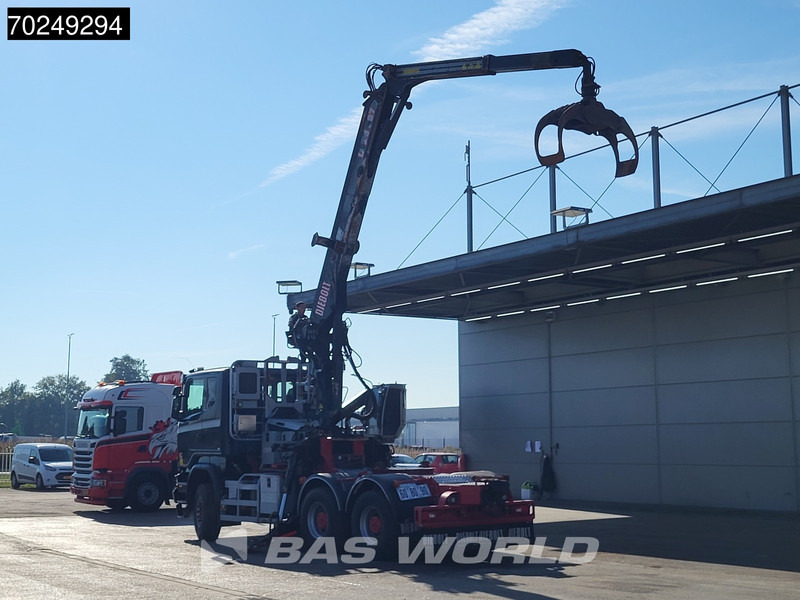 Scania R580 6X4 Holz Kran Diebolt D28 Full-Steel - Logging truck, Crane truck: picture 2 Scania R580 6X4 Holz Kran Diebolt D28 Full-Steel - Logging truck, Crane truck: picture 2