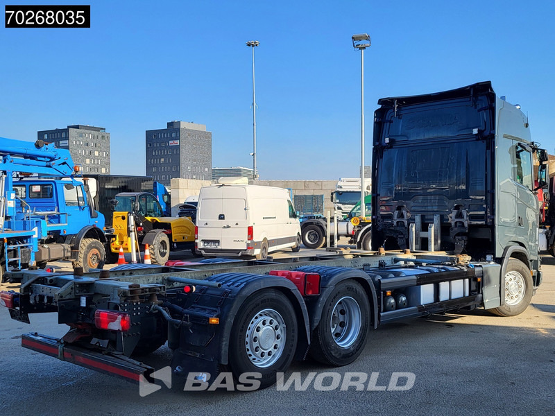 Container transporter/ Swap body truck Scania S540 6X2 Retarder Full Air CS20H LED Euro 6: picture 11