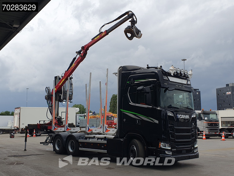 Scania S650 S 6X4 Tajfun LIV100K Kran Holztransport Retarder 3-Pedals Euro 6 - Logging truck, Crane truck: picture 3 Scania S650 S 6X4 Tajfun LIV100K Kran Holztransport Retarder 3-Pedals Euro 6 - Logging truck, Crane truck: picture 3