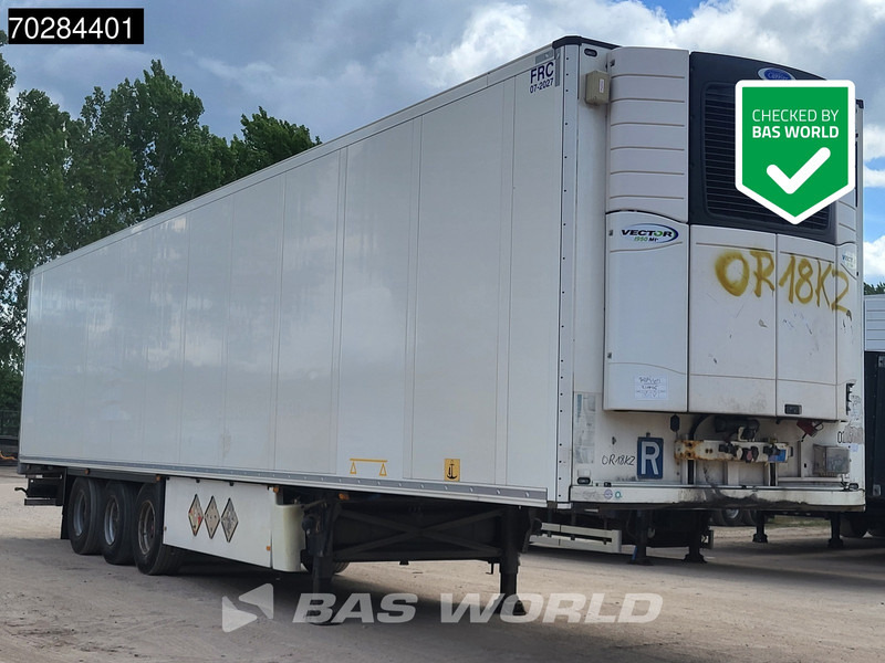 Schmitz Cargobull SCB*S3B 3 axles Doppelstock Doppelverdampfer Blumenbreit Palettenkasten - Refrigerator semi-trailer: picture 1 Schmitz Cargobull SCB*S3B 3 axles Doppelstock Doppelverdampfer Blumenbreit Palettenkasten - Refrigerator semi-trailer: picture 1