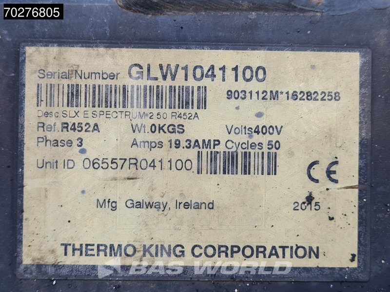 Refrigerator semi-trailer Schmitz Cargobull Thermo King SLXe Spectrum 250 ThermoKing Schiebewand Blumenbreit Doppelverdampfer: picture 19