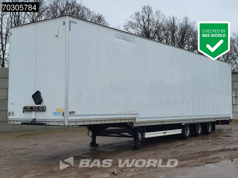 Talson F1227 3 axles MEGA Joloda System Rollerbett Luchtvracht - Closed box semi-trailer: picture 1 Talson F1227 3 axles MEGA Joloda System Rollerbett Luchtvracht - Closed box semi-trailer: picture 1
