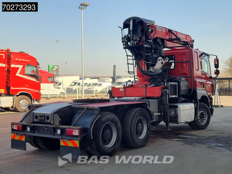 Tractor unit DAF CF 510 6X4 Retarder Big-Axle Holz Kran Palfinger Epsilon S260L82: picture 15