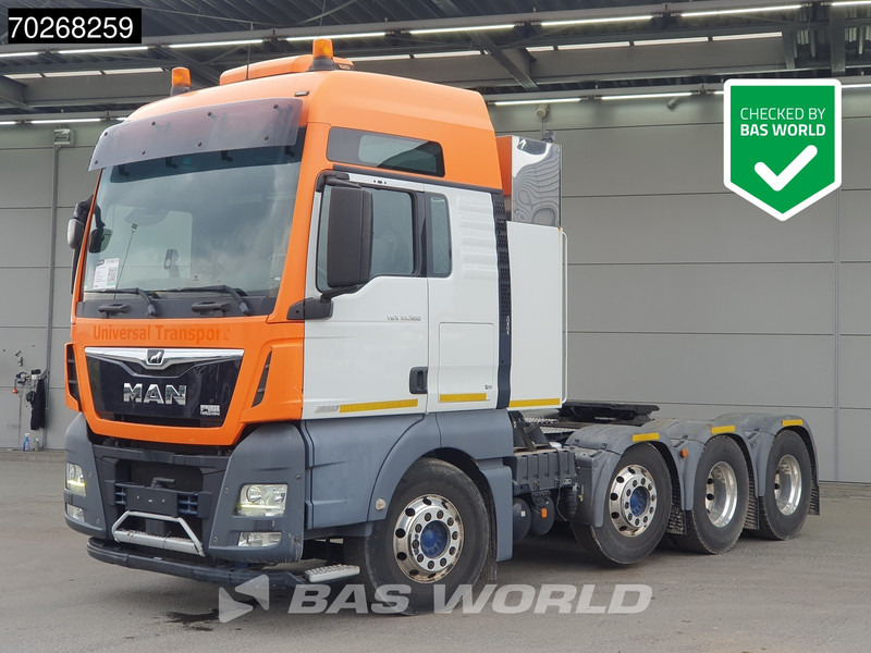 MAN TGX 41.580 8X4 160T Retarder XXL Lift+Lenkachse Standklima ACC Xenon - Tractor unit: picture 1 MAN TGX 41.580 8X4 160T Retarder XXL Lift+Lenkachse Standklima ACC Xenon - Tractor unit: picture 1