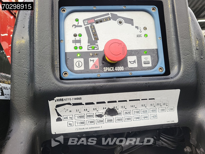 Tractor unit Renault T 520 6X4 Hiab 477E-7 HIDUO Crane Kran Big-Axle Euro 6: picture 9