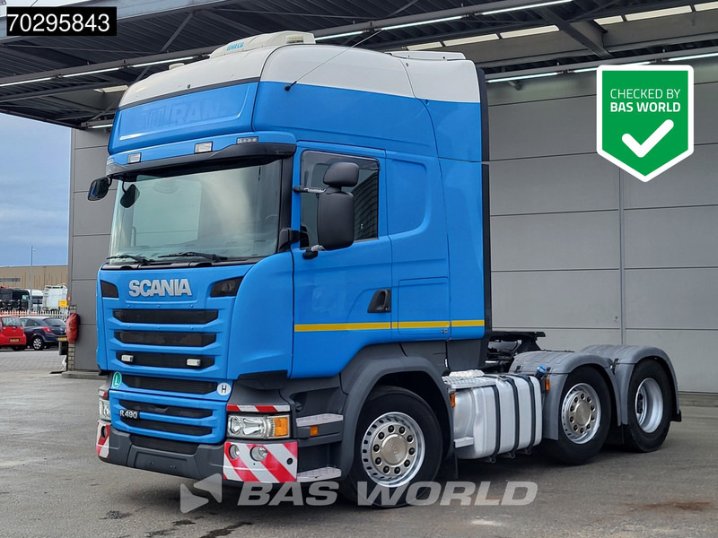 Scania R490 R 6X2 Full-Air Retarder 2x Tanks Lift+Lenkachse Standklima Euro 6 - Tractor unit: picture 1 Scania R490 R 6X2 Full-Air Retarder 2x Tanks Lift+Lenkachse Standklima Euro 6 - Tractor unit: picture 1