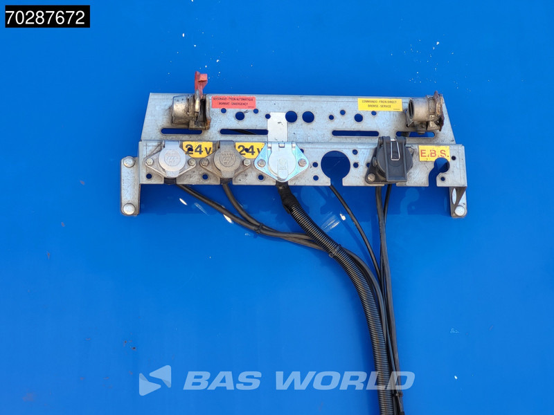 Closed box semi-trailer Van Hool 3B2014 3B2014 3 axles Tailgate Lift+Steering Axle: picture 13