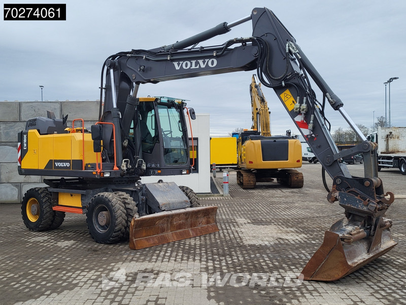 Volvo EW180 E GERMAN MACHINE - Wheel excavator: picture 3 Volvo EW180 E GERMAN MACHINE - Wheel excavator: picture 3
