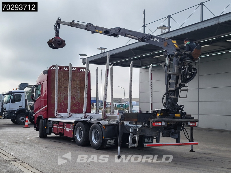 Volvo FH 540 FH 6X4 Kesla 2112ZT Crane Retarder Big-Axle I-ParkCool Xenon Euro 6 - Logging truck, Crane truck: picture 2 Volvo FH 540 FH 6X4 Kesla 2112ZT Crane Retarder Big-Axle I-ParkCool Xenon Euro 6 - Logging truck, Crane truck: picture 2