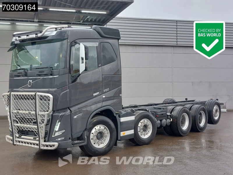 Volvo FH16 750 FH 10X4 Full Air suspension 10x4 chassis Lift+steering Axle VEB+ Euro 6 - Cab chassis truck: picture 1 Volvo FH16 750 FH 10X4 Full Air suspension 10x4 chassis Lift+steering Axle VEB+ Euro 6 - Cab chassis truck: picture 1