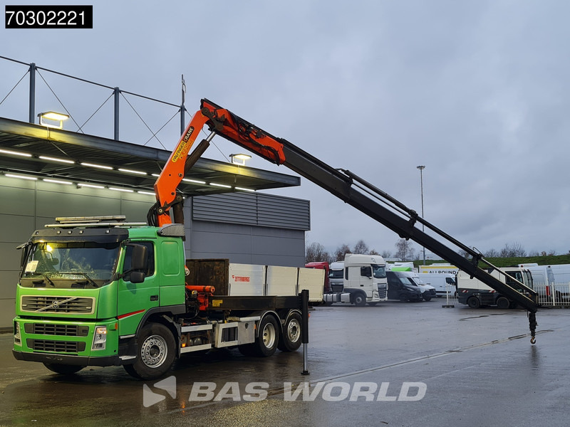 Volvo FM 340 FM 6X2 Palfinger PK23002 Crane 10m3 3-way tipper Lift+steering axle Euro 5 - Tipper, Crane truck: picture 5 Volvo FM 340 FM 6X2 Palfinger PK23002 Crane 10m3 3-way tipper Lift+steering axle Euro 5 - Tipper, Crane truck: picture 5