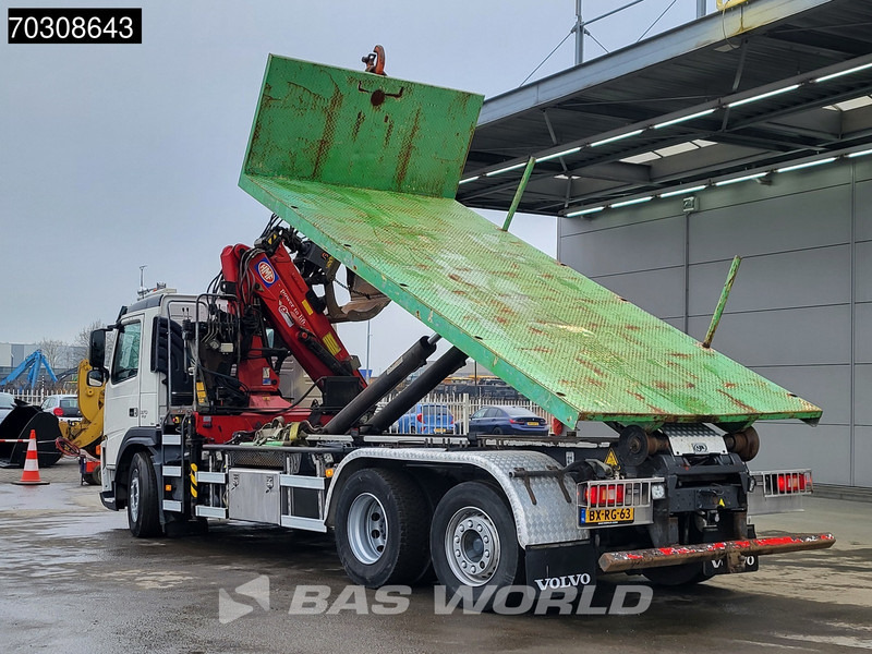 Volvo FM 370 6X2 HMF 1643 Z2 Crane 20tons AJK containersystem Lift+Steering axle Euro 5 - Hook lift truck, Crane truck: picture 3 Volvo FM 370 6X2 HMF 1643 Z2 Crane 20tons AJK containersystem Lift+Steering axle Euro 5 - Hook lift truck, Crane truck: picture 3