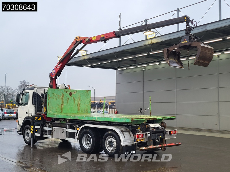 Volvo FM 370 6X2 HMF 1643 Z2 Crane 20tons AJK containersystem Lift+Steering axle Euro 5 - Hook lift truck, Crane truck: picture 2 Volvo FM 370 6X2 HMF 1643 Z2 Crane 20tons AJK containersystem Lift+Steering axle Euro 5 - Hook lift truck, Crane truck: picture 2