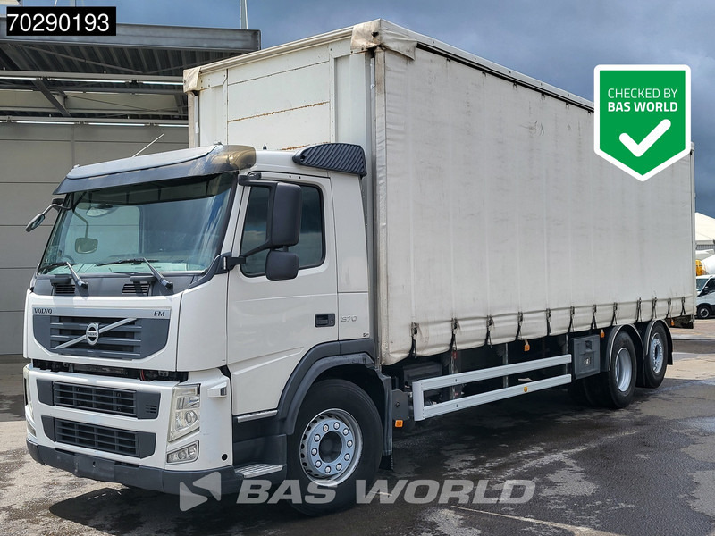 Volvo FM 370 6X2 Manual Lift+Steering Axle Euro 5 - Curtainsider truck: picture 1 Volvo FM 370 6X2 Manual Lift+Steering Axle Euro 5 - Curtainsider truck: picture 1