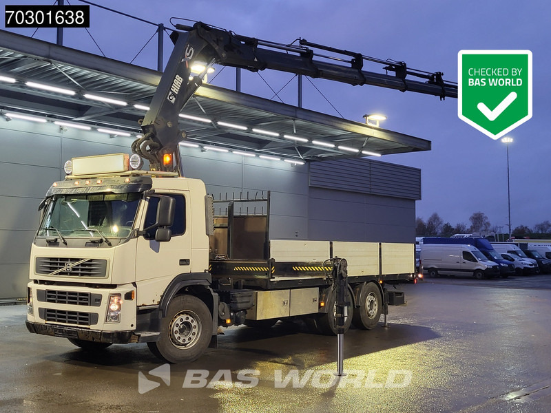 Volvo FM 400 6X2 Hiab 322E-6XS Crane Kran Lift-Axle Automatic Euro 4 - Dropside/ Flatbed truck, Crane truck: picture 1 Volvo FM 400 6X2 Hiab 322E-6XS Crane Kran Lift-Axle Automatic Euro 4 - Dropside/ Flatbed truck, Crane truck: picture 1