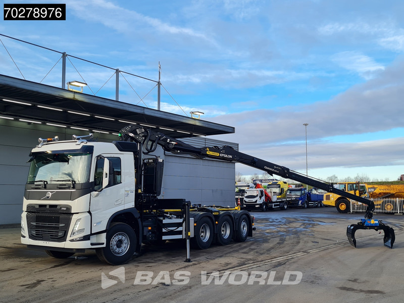 Volvo FM 460 8X4 NEW! Palfinger Q200Z95TR Crane Kran + HT 24 TEC Hooklift ACC LED - Hook lift truck, Crane truck: picture 3 Volvo FM 460 8X4 NEW! Palfinger Q200Z95TR Crane Kran + HT 24 TEC Hooklift ACC LED - Hook lift truck, Crane truck: picture 3