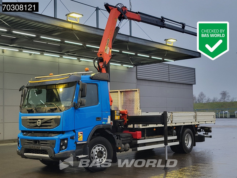 Volvo FMX 330 4X2 Palfinger PK16001 Crane Kran Automatic VEB Euro 6 - Dropside/ Flatbed truck, Crane truck: picture 1 Volvo FMX 330 4X2 Palfinger PK16001 Crane Kran Automatic VEB Euro 6 - Dropside/ Flatbed truck, Crane truck: picture 1