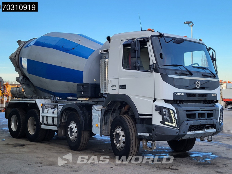 Volvo FMX 410 8X4 9m3 Liebherr Mixer Steelsuspension Automatic Airco Euro 6 - Concrete mixer truck: picture 3 Volvo FMX 410 8X4 9m3 Liebherr Mixer Steelsuspension Automatic Airco Euro 6 - Concrete mixer truck: picture 3