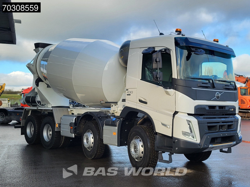 Volvo FMX 430 8X4 NEW! 10m3 mixer Steel suspension Automatic VEB Euro 6 - Concrete mixer truck: picture 3 Volvo FMX 430 8X4 NEW! 10m3 mixer Steel suspension Automatic VEB Euro 6 - Concrete mixer truck: picture 3