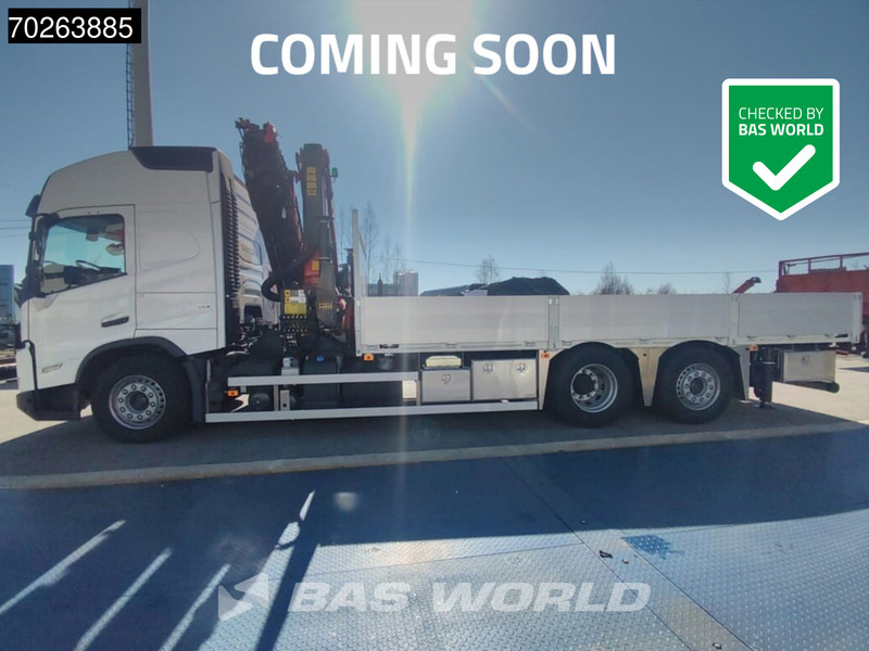 Volvo FMX 460 6X2 Palfinger PK33002 Crane 8 extenstions Lift+Lenkachse ADR VEB+ Euro 6 - Dropside/ Flatbed truck, Crane truck: picture 1 Volvo FMX 460 6X2 Palfinger PK33002 Crane 8 extenstions Lift+Lenkachse ADR VEB+ Euro 6 - Dropside/ Flatbed truck, Crane truck: picture 1
