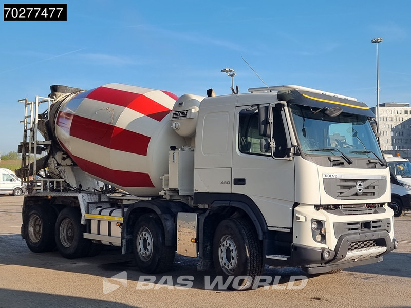 Concrete mixer truck Volvo FMX 460 8X4 8m3 Intermix Mixer VEB+ Big-Axle Euro 5: picture 8
