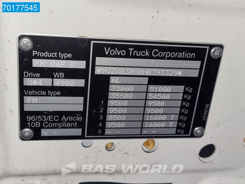 New Tipper Volvo FMX 500 8X4 NEW Mining dump truck 25m3 45T payload VEB+ Eur5: picture 19