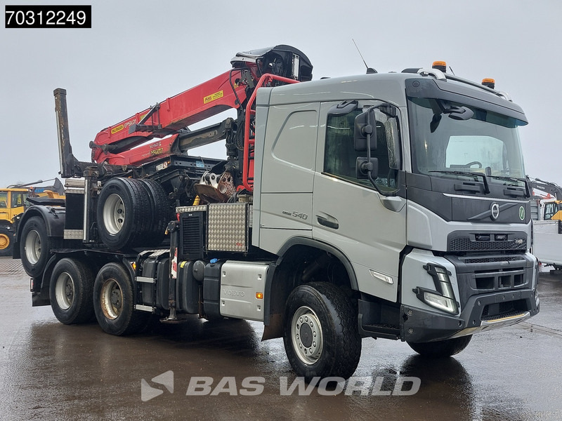 Volvo FMX 540 FMX 6X6 6x6 Palfinger Epsilon S260L87 wood crane Holztransport VEB+ Automatic Euro 6 - Logging truck, Crane truck: picture 3 Volvo FMX 540 FMX 6X6 6x6 Palfinger Epsilon S260L87 wood crane Holztransport VEB+ Automatic Euro 6 - Logging truck, Crane truck: picture 3