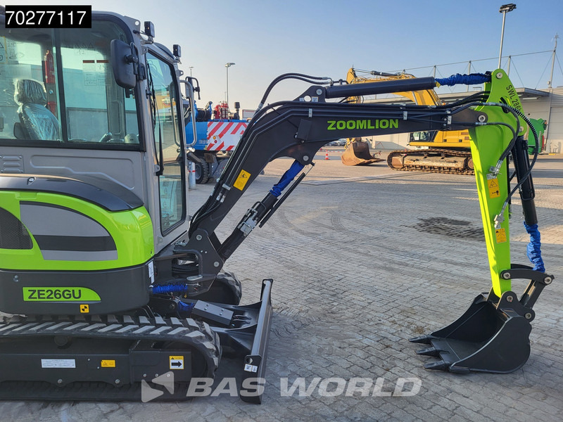 New Mini excavator Zoomlion ZE26 GU A/C - CE CERTIFIED: picture 9