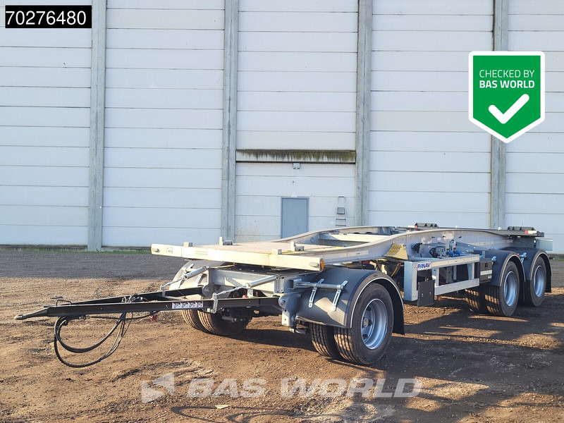 Panav PVC30M UNUSED Abrollanhänger Schlitten-Carrier Drehschemel - Roll-off/ Skip trailer: picture 1 Panav PVC30M UNUSED Abrollanhänger Schlitten-Carrier Drehschemel - Roll-off/ Skip trailer: picture 1