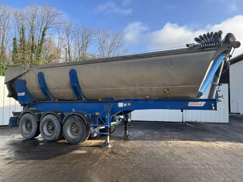 Benalu Semi Benne 3 ESSIEUX - Tipper semi-trailer: picture 1 Benalu Semi Benne 3 ESSIEUX - Tipper semi-trailer: picture 1
