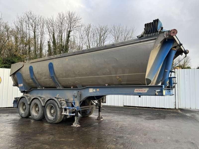 Benalu Semi Benne 3 ESSIEUX - Tipper semi-trailer: picture 1 Benalu Semi Benne 3 ESSIEUX - Tipper semi-trailer: picture 1
